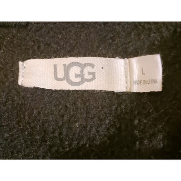 W75 GUC $128 UGG Janni Fleece Cardigan size L - Picture 7 of 9